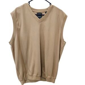 Men's Bolle Sleeveless Sweater, 100% Pima Cottom, Size XL